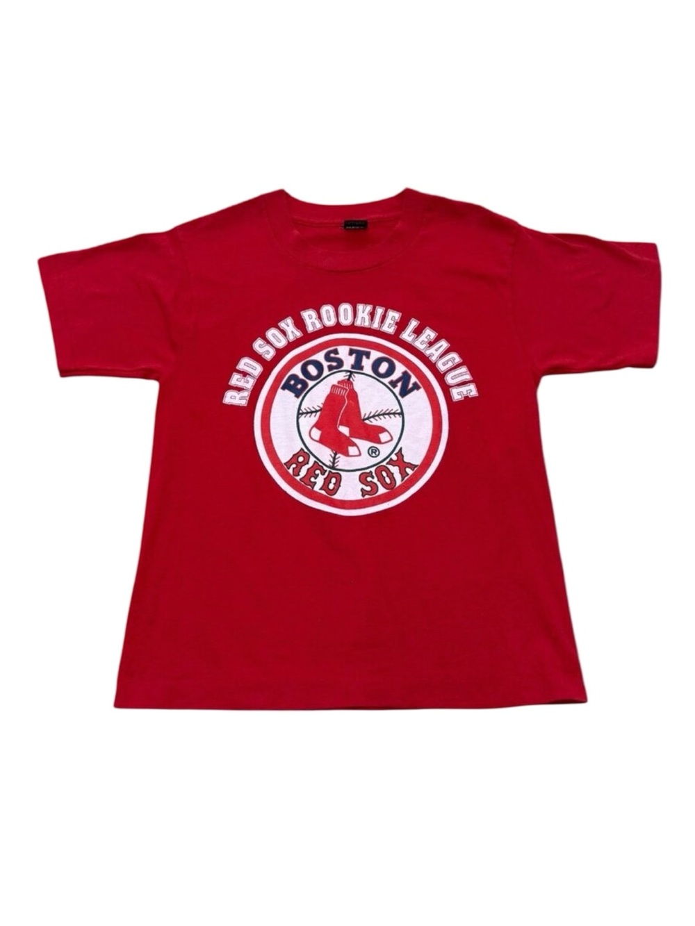 Vintage 1990s Boston Red Sox Rookie League T-Shirt Single Stitch Made in USA